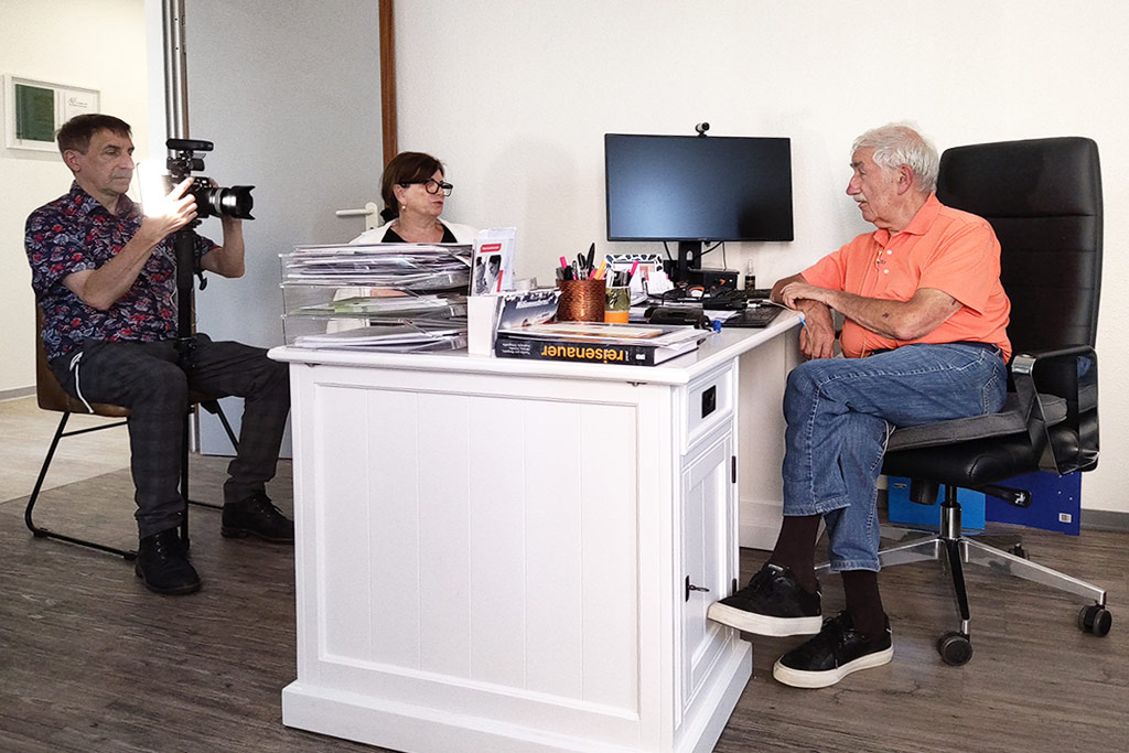 TV-Team zu Gast in der Praxis